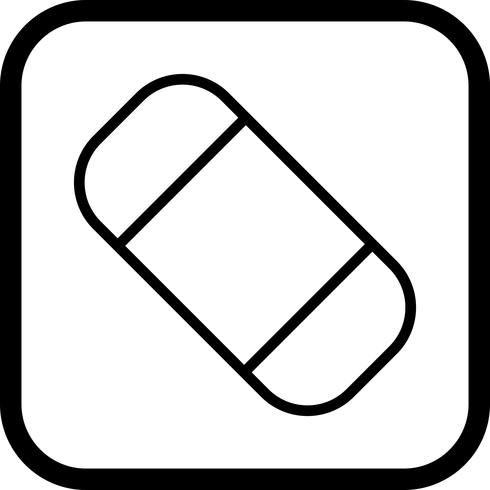 Eraser Icon Design vector