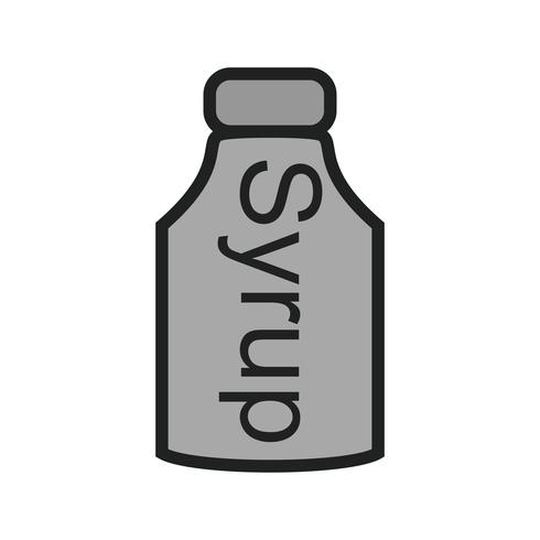  Syrup Icon Design vector