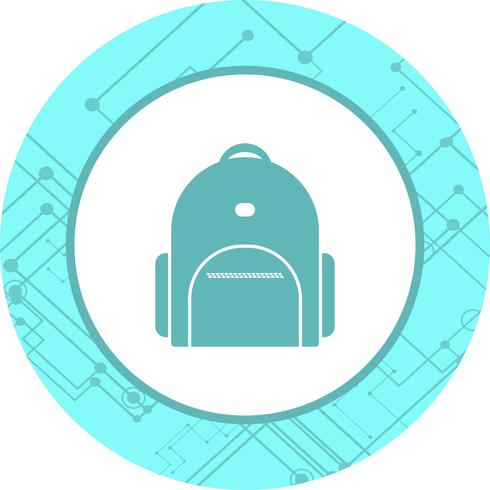 Bagpack Icon Design vector