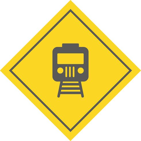 Train Icon Design vector