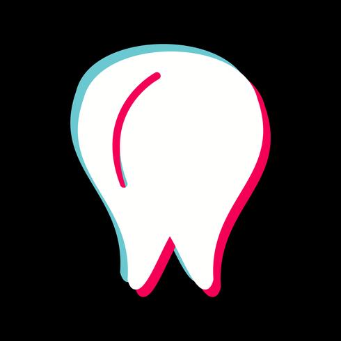 Tooth Icon Design vector