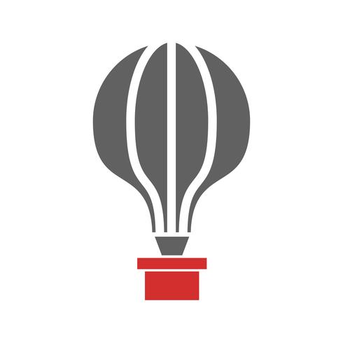  Air Balloon Icon Design vector