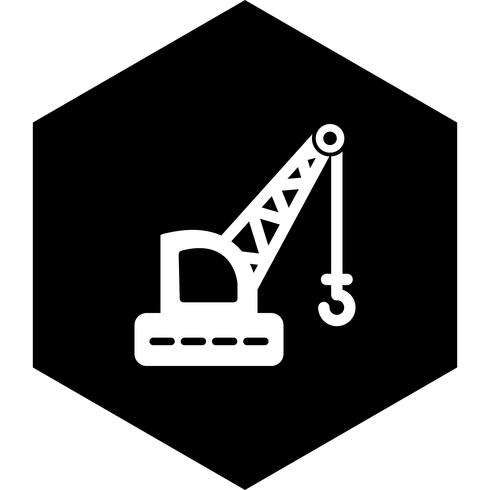 Crane Icon Design vector