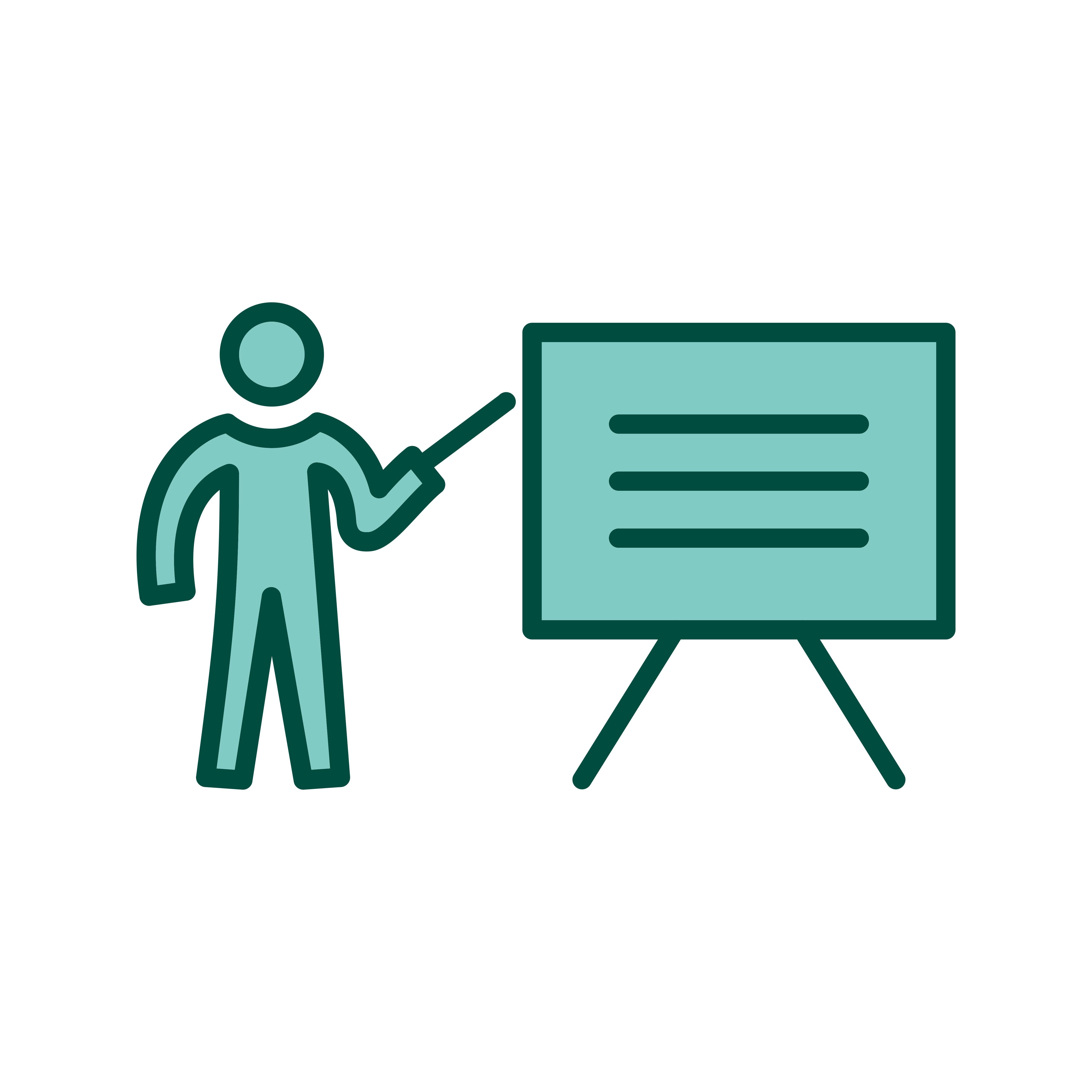 Teaching Icon Design 505708 Vector Art at Vecteezy