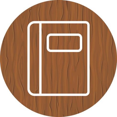Notebook Icon Design vector