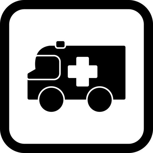 Ambulance Icon Design vector