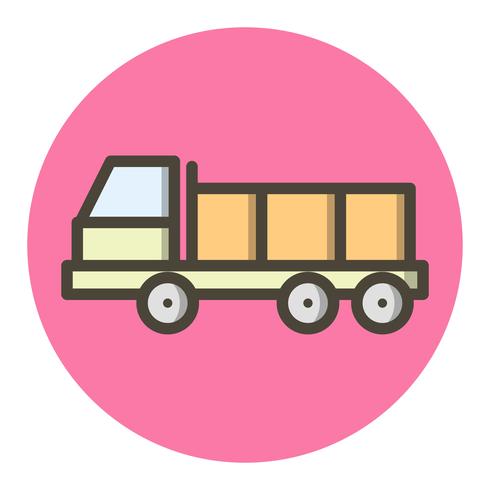 Dumper Icon Design vector