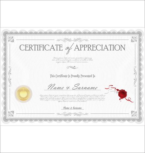 Certificate vector
