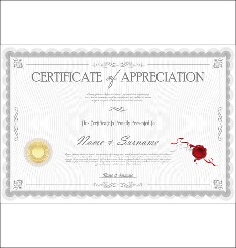 Certificate vector