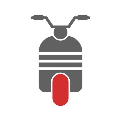 diseño de icono de scooter vector