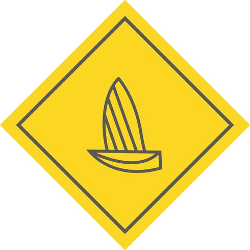 Yacht Icon Design vector