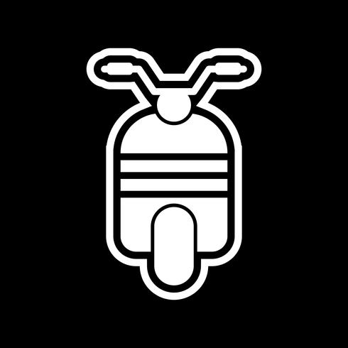diseño de icono de scooter vector