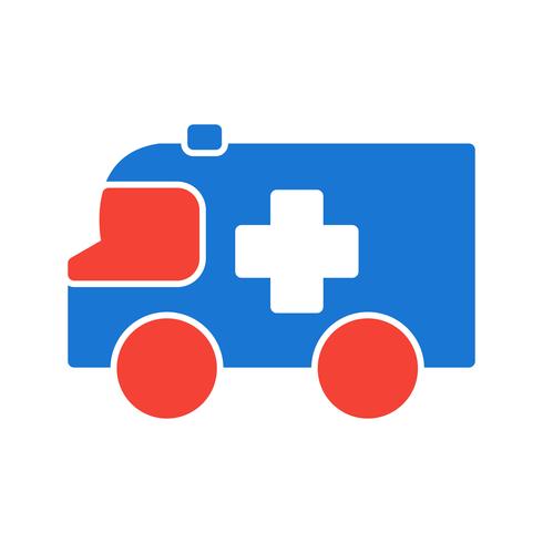 Ambulance Icon Design vector