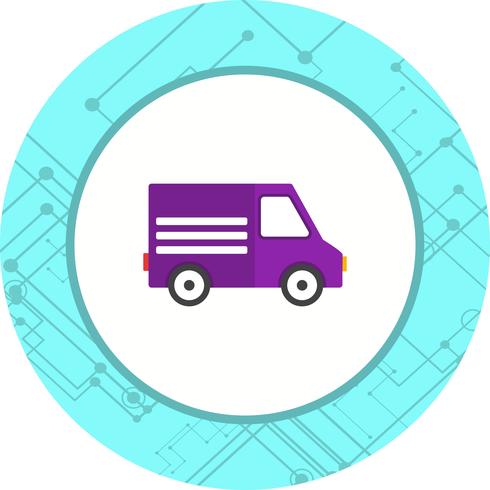 Van Icon Design vector