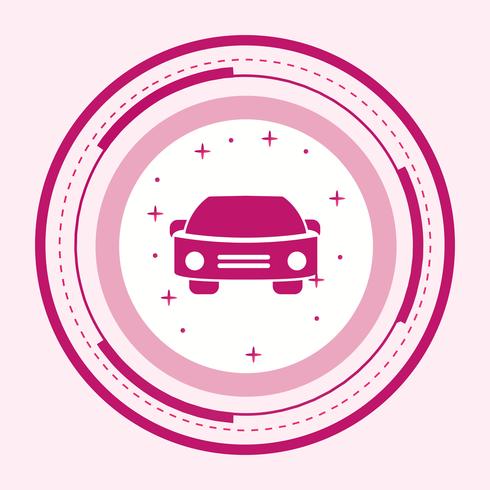 Diseño de icono de coche vector