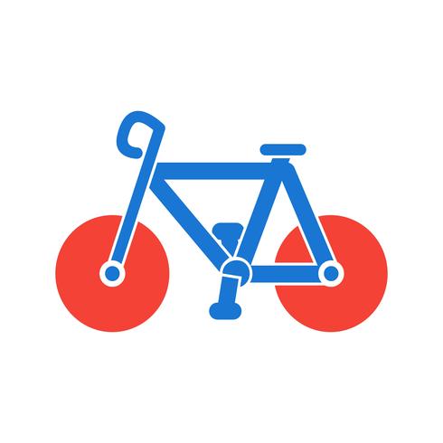 Diseño de icono de bicicleta vector