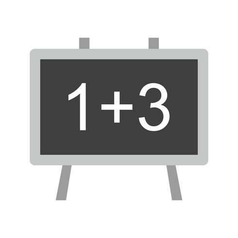 Mathematics Icon Design vector