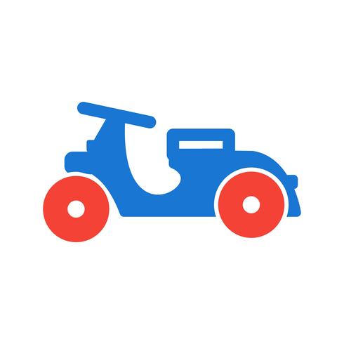 diseño de icono de vespa vector