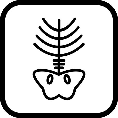 Xray Icon Design vector