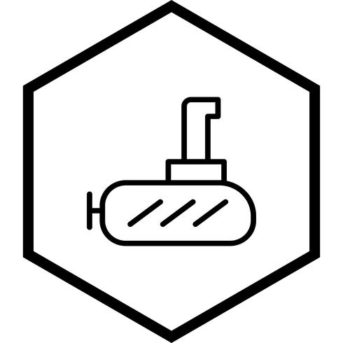 Submarine Icon Design vector