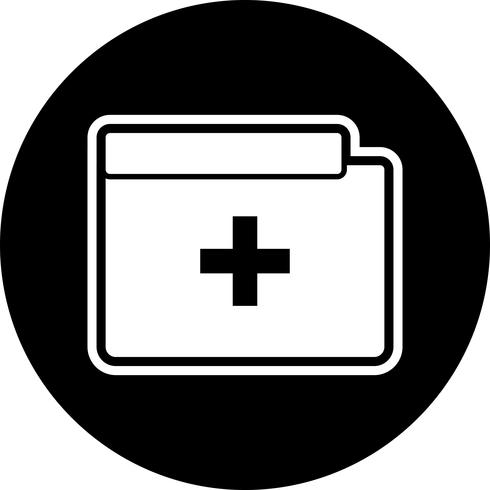 Medical Folder Icon Design