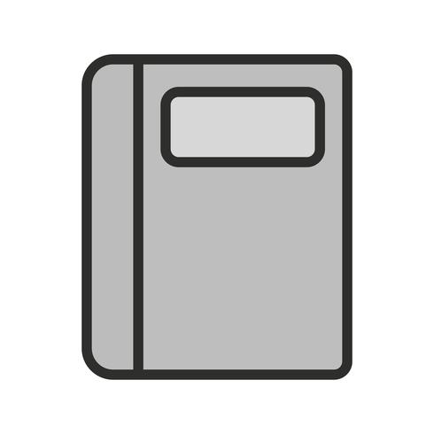 Notebook Icon Design vector