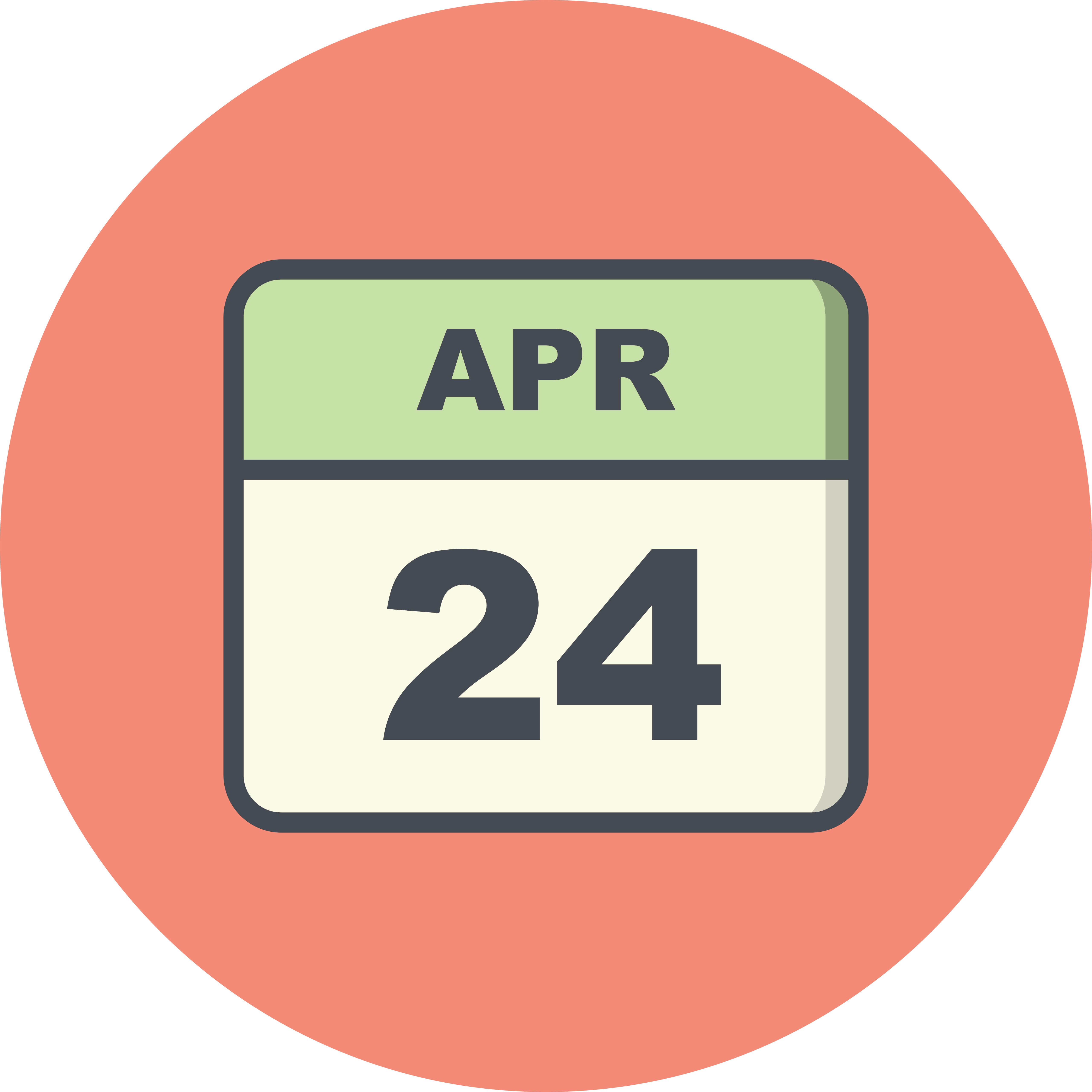 April 24th Date On A Single Day Calendar 506164 Vector Art At Vecteezy april-24th-date-on-a-single-day-calendar-506164-vector-art-at-vecteezy