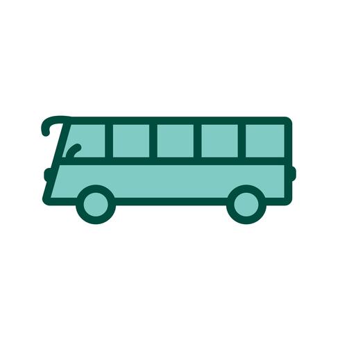 Diseño de ícono de autobús vector