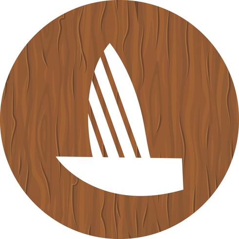 Yacht Icon Design vector