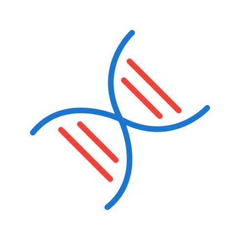 Genetics Icon Design vector