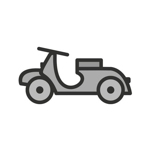 Vespa Icon Design vector