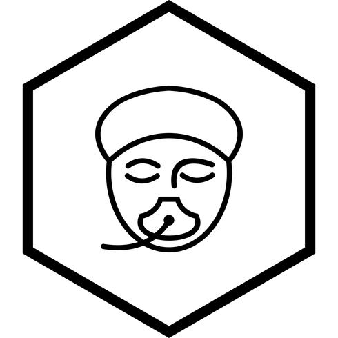 Diseño de iconos de anestesia vector