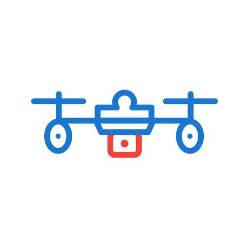 diseño de icono de drone vector