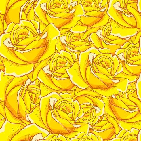 Rose Seamless pattern, flower seamless pattern, vector floral seamless pattern