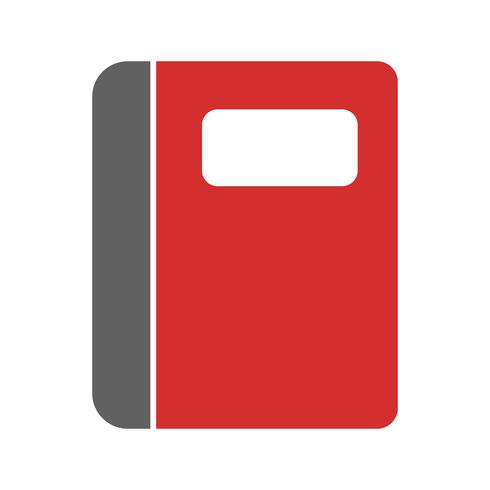 Notebook Icon Design vector