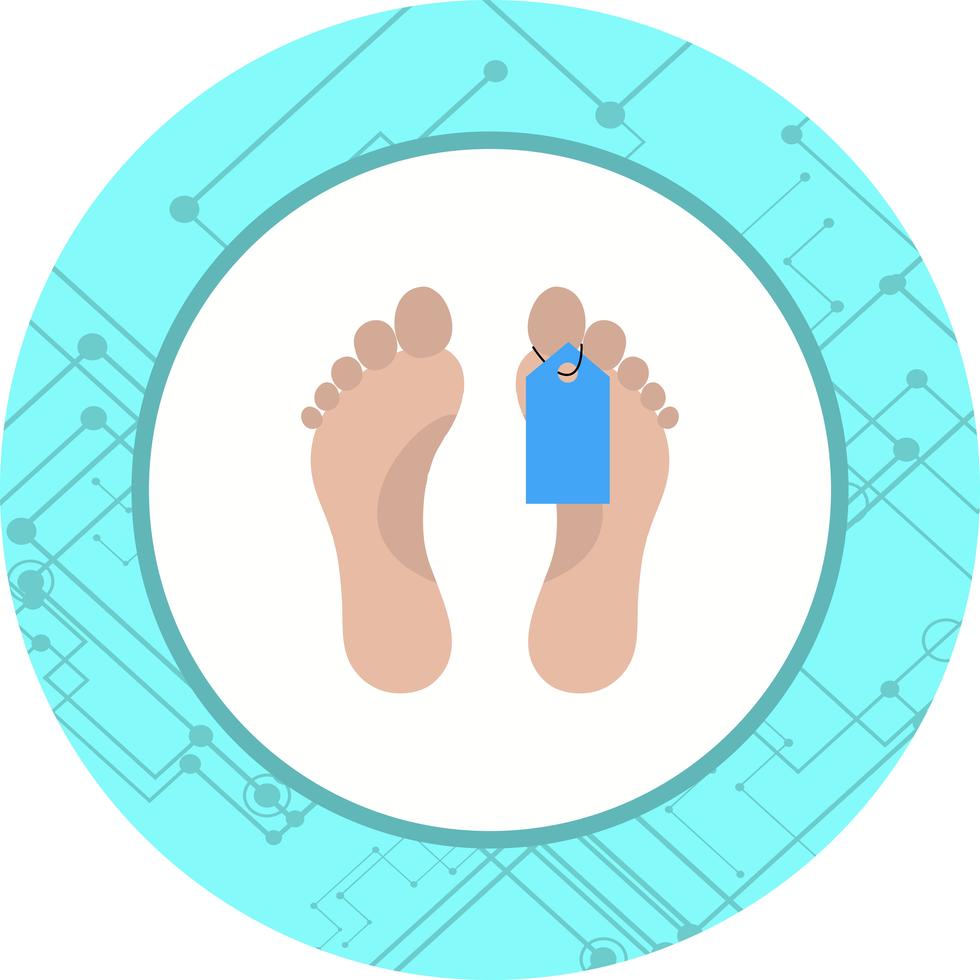 Toe Tag Icon Design 506445 Vector Art at Vecteezy