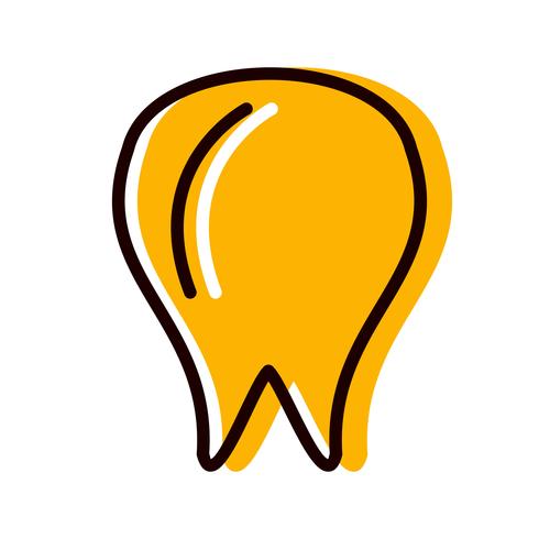 Tooth Icon Design vector