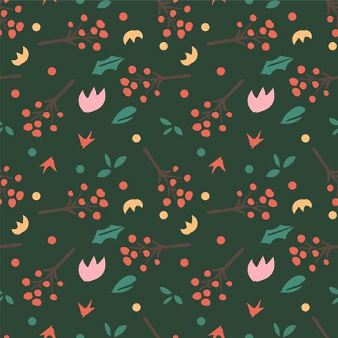 flower seamless pattern, floral pattern vector