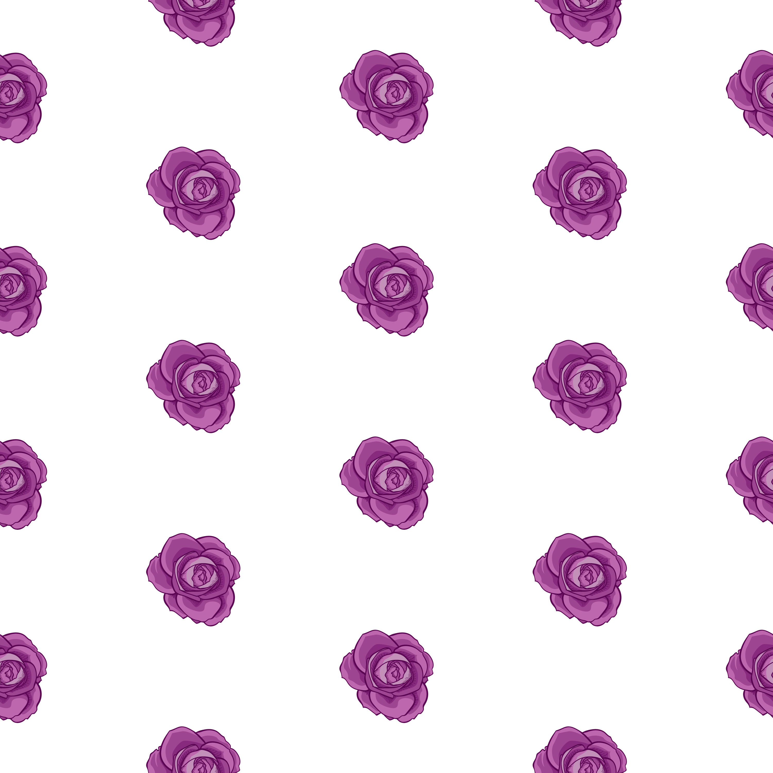 Download flower rose seamless pattern, vector floral rose seamless pattern, flower background - Download ...