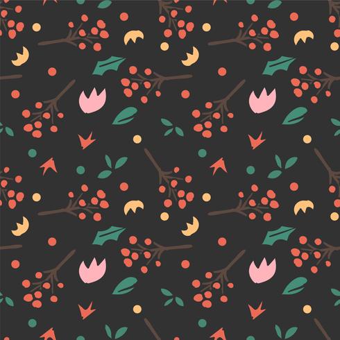 flower seamless pattern, floral pattern vector