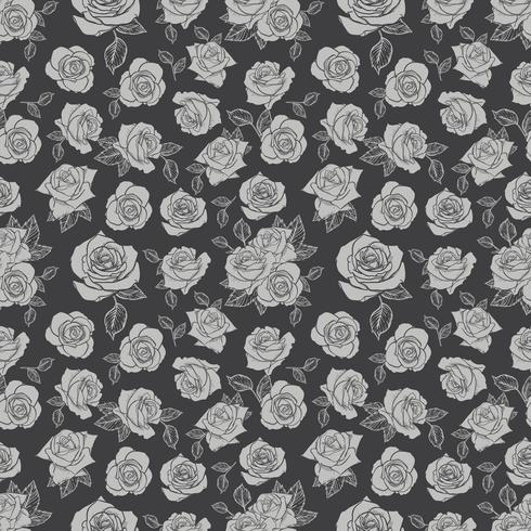 Rose Seamless pattern, flower seamless pattern, vector floral seamless pattern