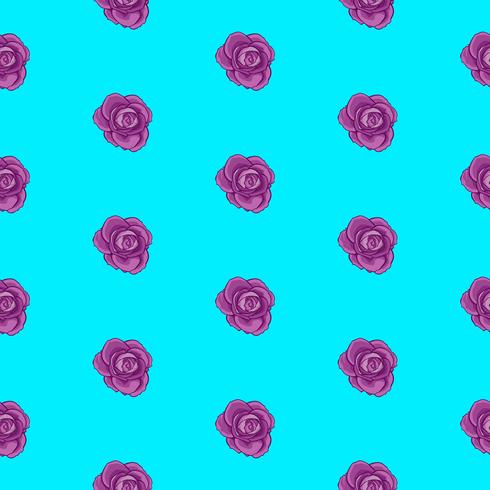 flower rose seamless pattern, vector floral rose seamless pattern, flower background