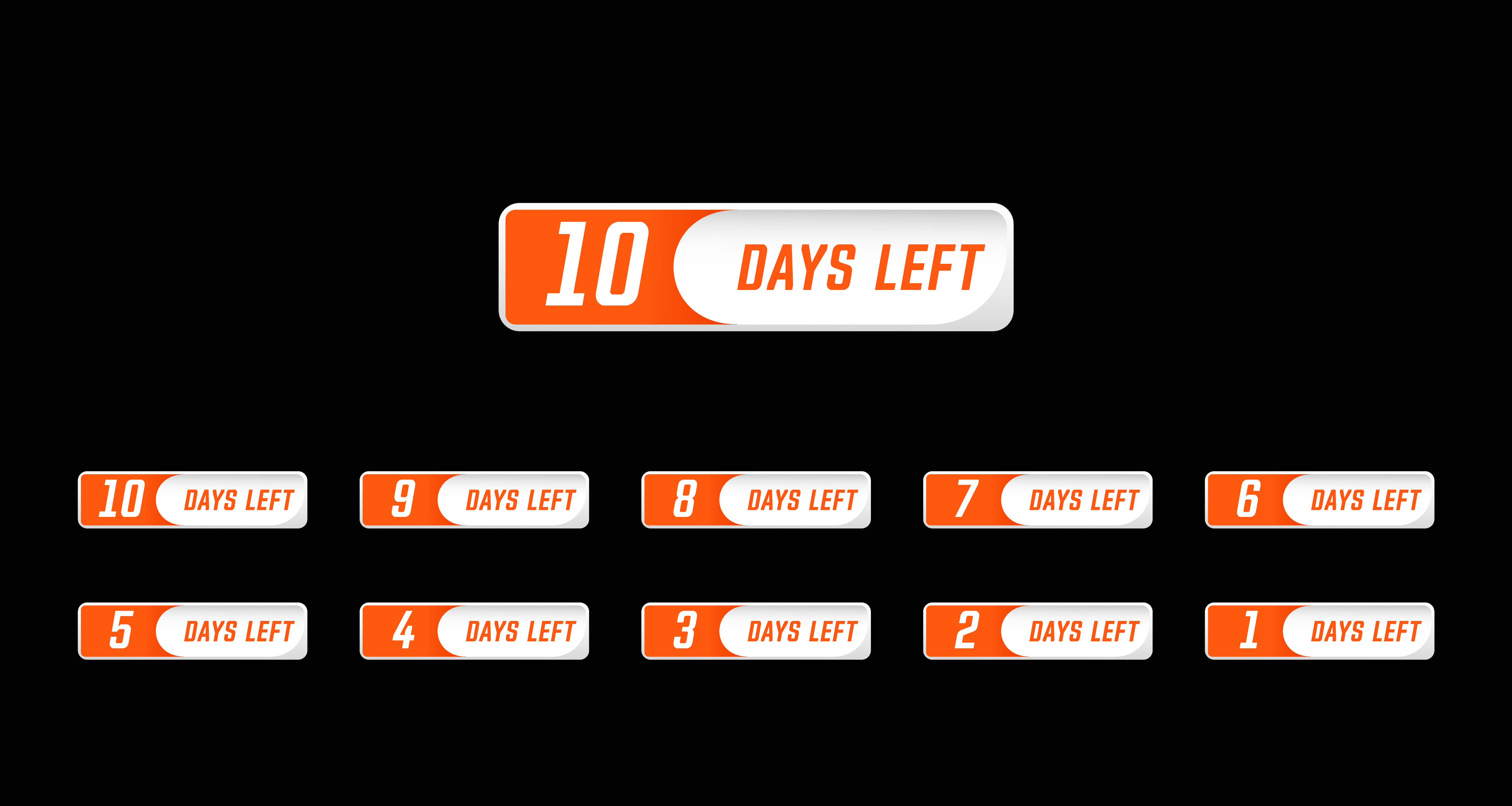 10 days left 10 days left