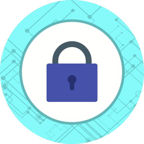 Lock Icon Design vector