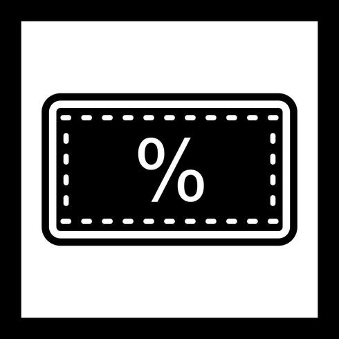 Discount Icon Design vector