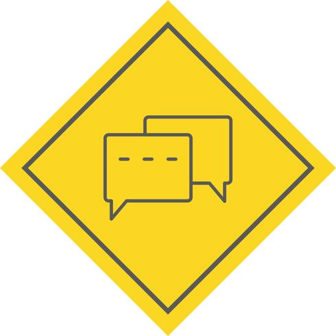  Conversation Icon Design vector