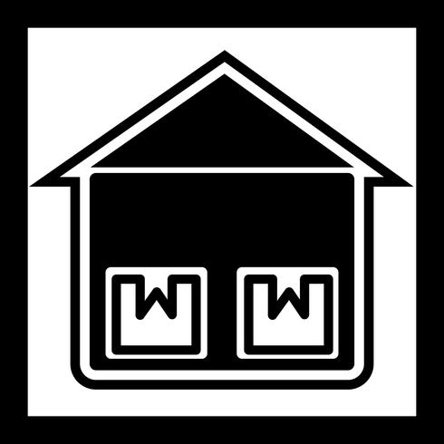 Storage Unit Icon Design vector