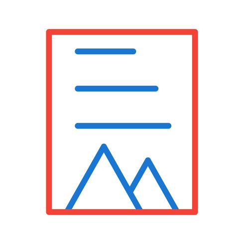 Document Icon Design vector