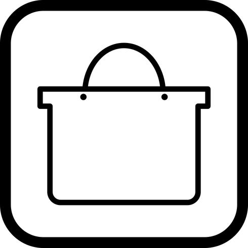 Shopping Bag Icon Design vector