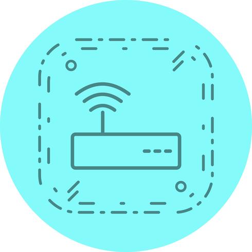 Diseño de icono de wifi vector